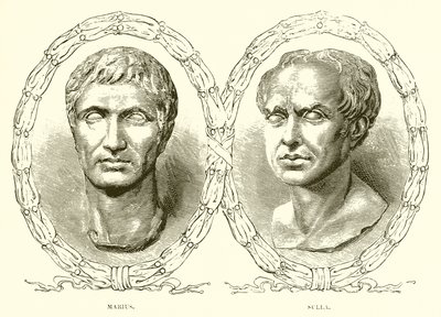 Marius and Sulla by English School