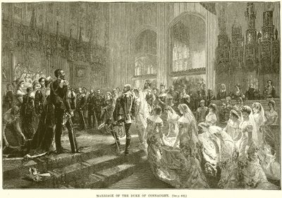 Marriage of the Duke of Connaught by English School