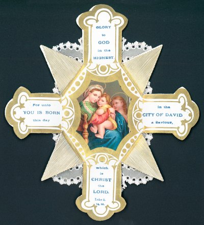 Mary and Baby Jesus by English School