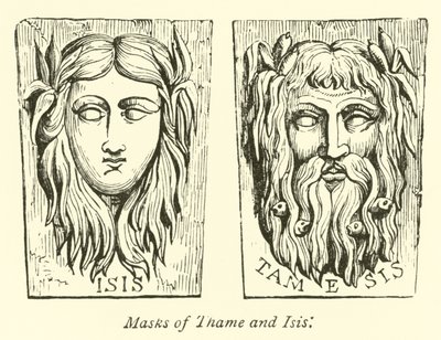 Masks of Thame and Isis by English School