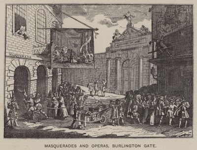 Masquerades and Operas, Burlington Gate by English School