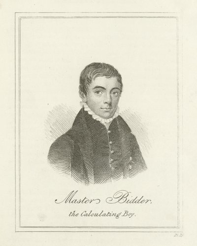Master Bidder, the Calculating Boy by English School