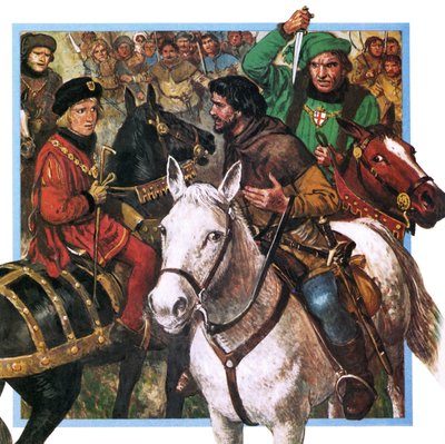 Mayor of London About to Kill Wat Tyler by English School