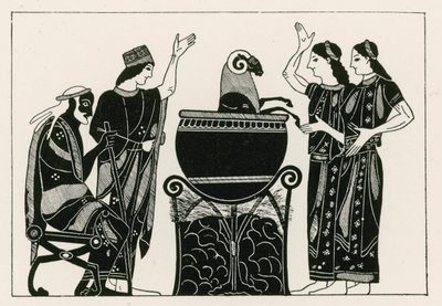 Medea Boiling the Ram by English School
