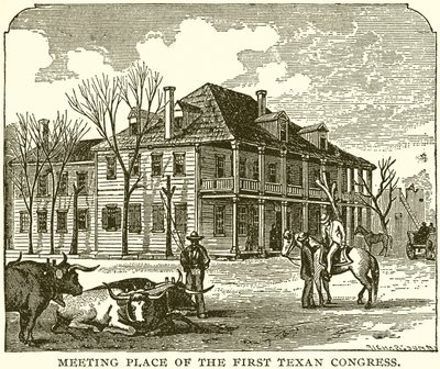 Meeting Place of the First Texan Congress by English School