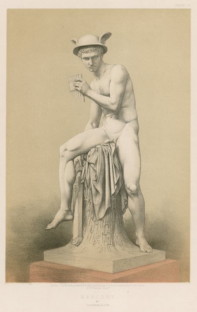 Mercury by Thorwaldsen by English School