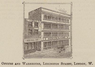 Messrs Hobson and Sons, Military Outfitters by English School