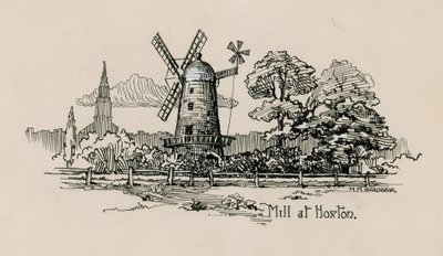 Mill at Hoxton by English School