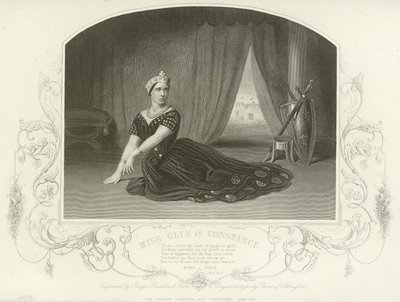 Constance, King John, Act III, Scene I by English School