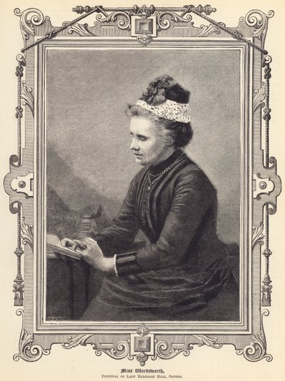 Miss Wordsworth, Principal of Lady Margaret Hall, Oxford by English School