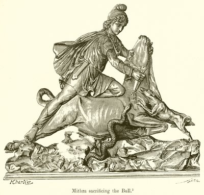 Mithra Sacrificing the Bull by English School