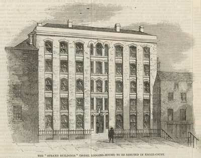 Model Lodging Houses in Eagle Court by English School