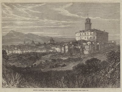 Monte Rotondo, near Rome, the Last Position of Garibaldi by English School