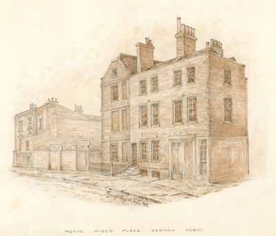 Monte Video Place, Kentish Town, London by English School