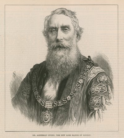 Mr Alderman Owden, Lord Mayor of London by English School