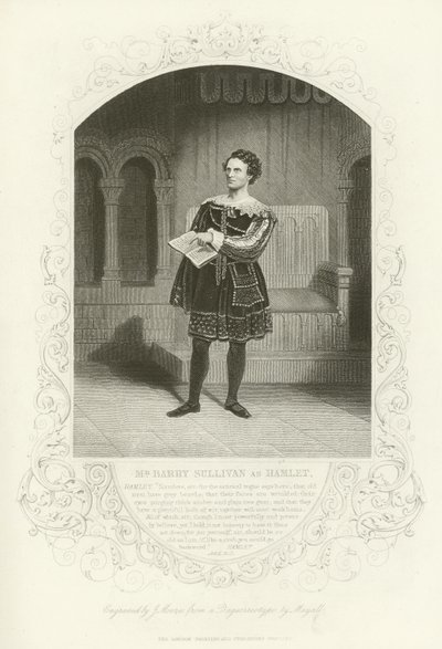 Hamlet, Act II, Scene II by English School