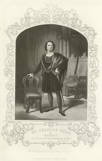 Hamlet, Act III, Scene II by English School