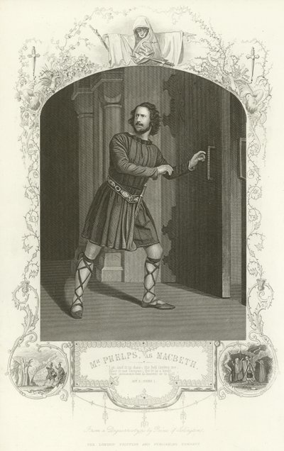 Mr Phelps as Macbeth by English School