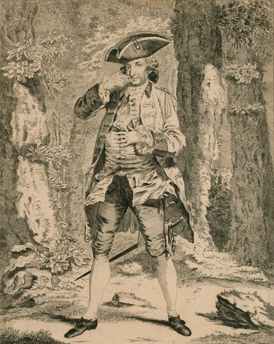 Mr Woodward in the character of Mercutio in Romeo and Juliet by English School