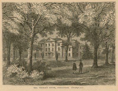 Mrs Thrales House in Streatham by English School