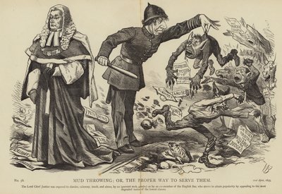 Mud Throwing; or the Proper Way to Serve Them by English School