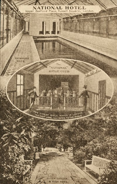 National Hotel, Upper Bedford Place, Russell Square, London by English School