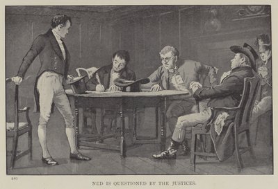 Ned is Questioned by the Justices by English School
