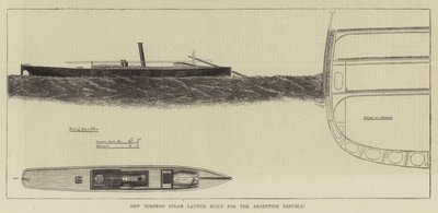 New Torpedo Steam Launch Built for the Argentine Republic by English School