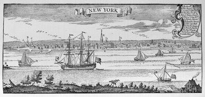 New York in 1732, illustration from Volume V of 