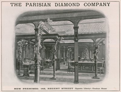 New premises of The Parisian Diamond Company, 143 Regent Street, London by English School
