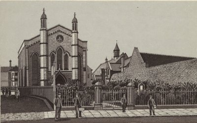 Newbury: Wesleyan Church & Schools by English School