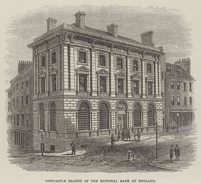 Newcastle Branch of the National Bank of England by English School