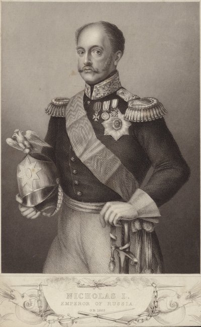 Nicholas I of Russia by English School