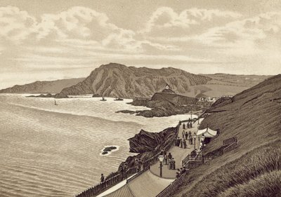 North Devon: Lantern Hill and Hillsboro, East Parade by English School