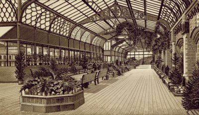 North Devon: Victoria Promenade, Interior by English School