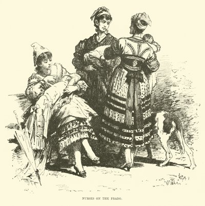 Nurses on the Prado by English School
