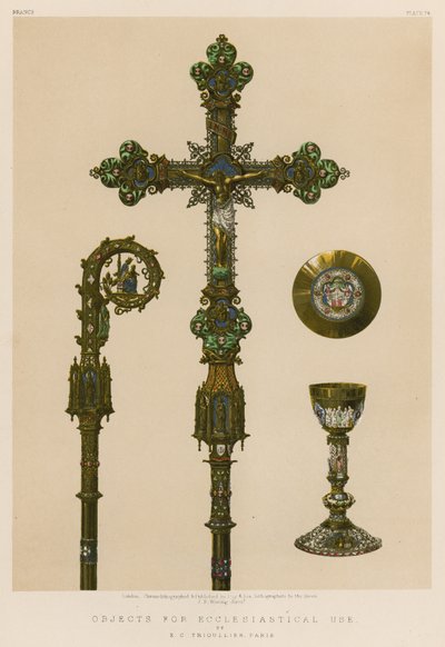 Objects for Ecclesiastical Use by English School