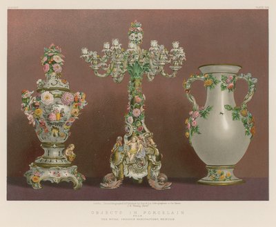 Objects in Porcelain by English School