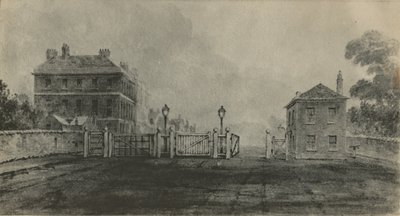 Old Apsley House Before It Was Fronted with Stone by English School