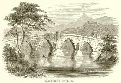 Old Bridge, Stirling by English School