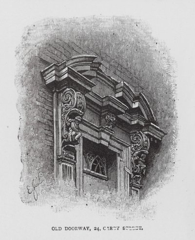 Old Doorway, 24, Carey Street by English School
