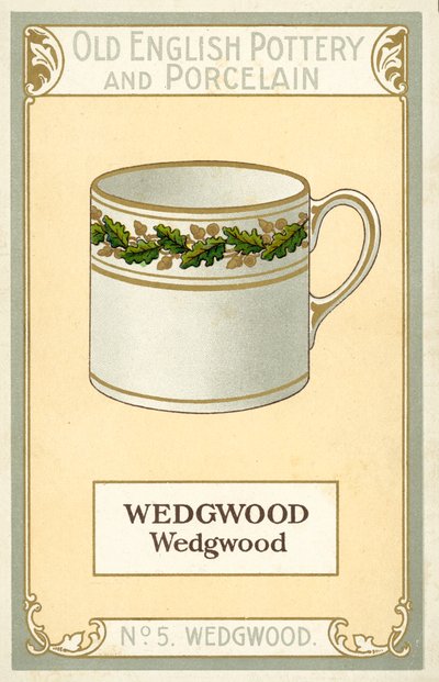 Old English Pottery and Porcelain: Wedgwood by English School