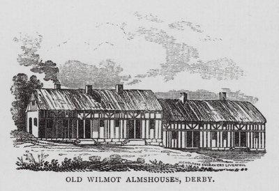 Old Wilmot Almshouses, Derby by English School