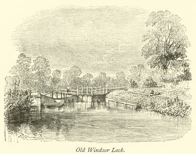 Old Windsor Lock by English School