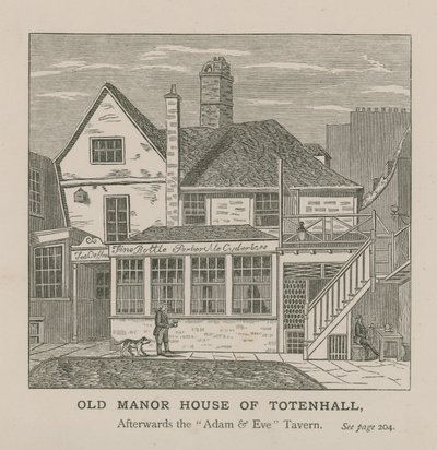 Old Manor House of Totenhall by English School