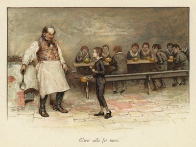 Oliver asks for more by English School