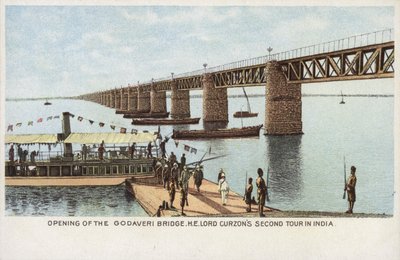 Opening of the Godaveri Bridge, Lord Curzon