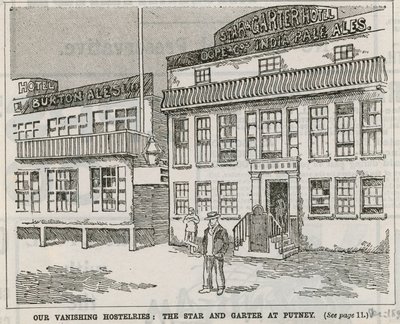 Our vanishing hostelries: The Star and Garter at Putney by English School