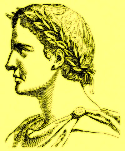 Ovidius Naso (illustration from The Illustrated History of the World, published c.1880) by English School