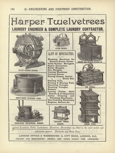 Page from The Architects, Surveyors and Engineers Compendium 1892 by English School